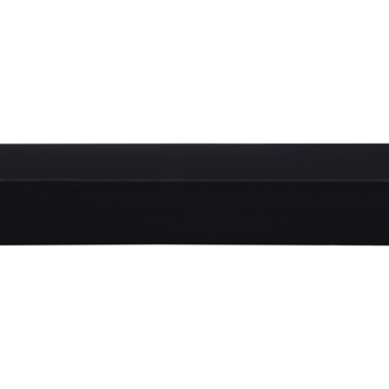 Hoekprofiel zwart 25x25mm 260cm