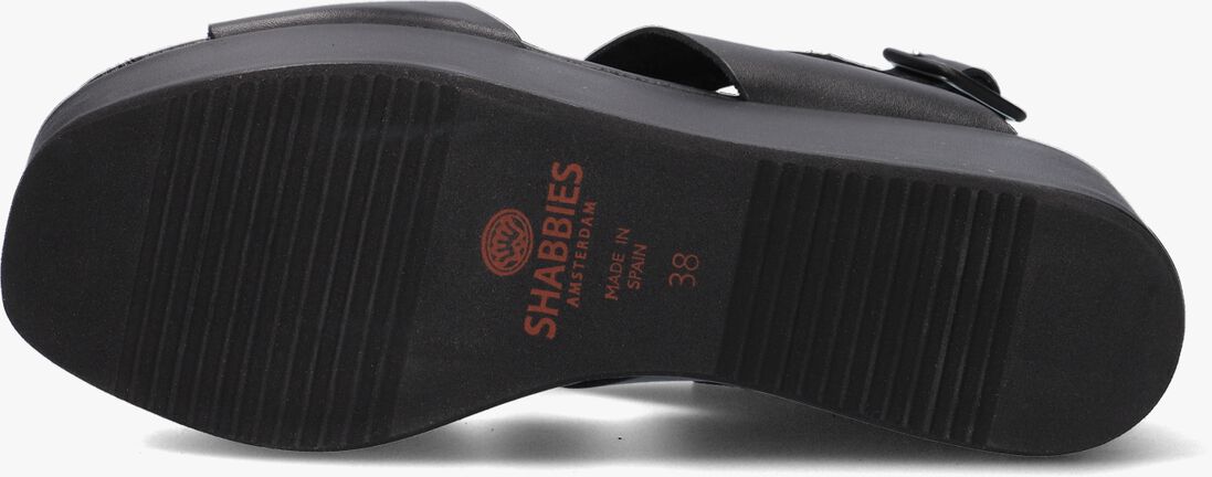 SHABBIES zwarte shabbies sandalen 170020275