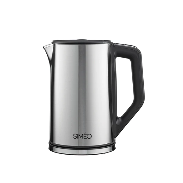 Bouilloire température réglable et paroi froide 1,4 L 2200 W inox Sime