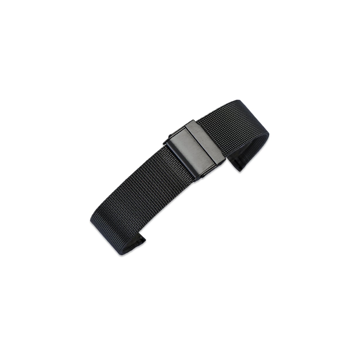 Fitbit Versa 3 / Sense armbånd rustfritt stål Sort
