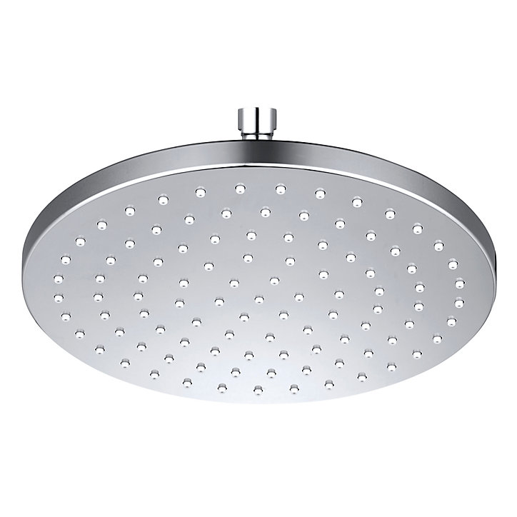 Pommeau de douche rond Ø25 cm, chrome, GoodHome Cavally