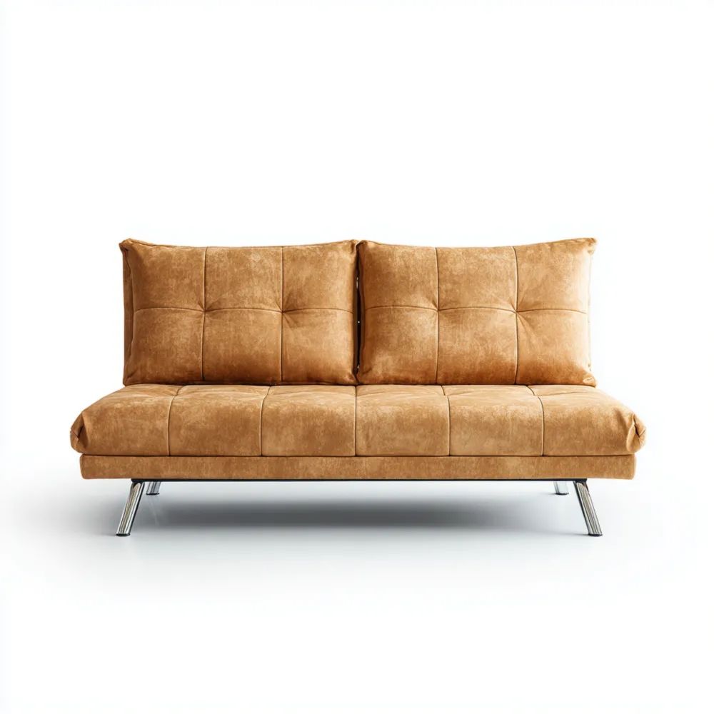 2-Sitzer-Sofa Kunstleder 180x85x75 cm – Braun – Moderner Stil