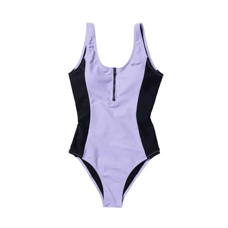 Maillot de bain MYSTIC The Wild Zipped Pastel Lilac