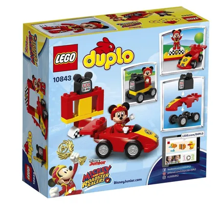 LEGO® DUPLO® Disney™ 10843 Mickys Rennwagen