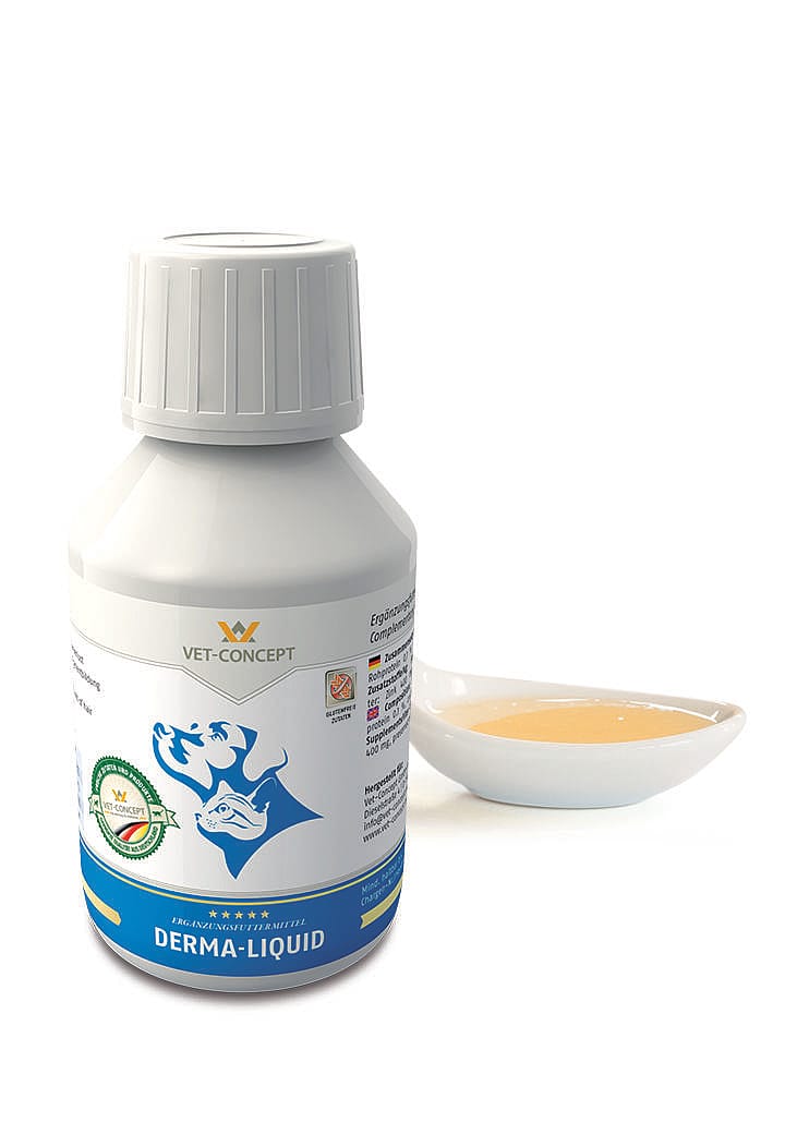 Derma Liquid Vet-concept Huid Hond Kat 100 ml
