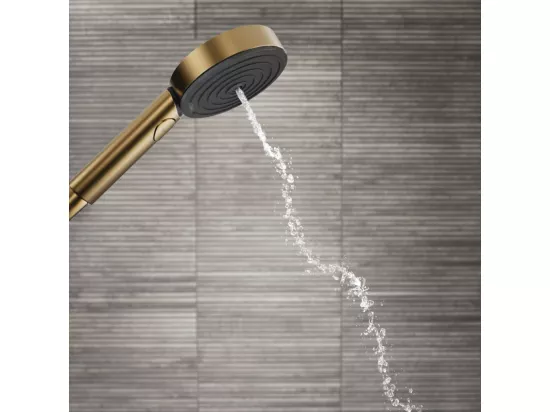 Pommeau de douche HANSGROHE Pulsify Select S 105 EcoSmart 3jets bronze brossé