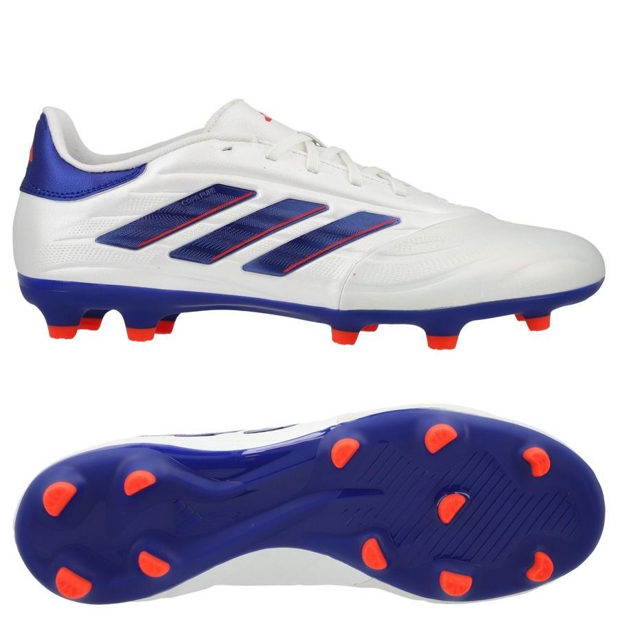 adidas Copa Pure 2 League FG Advancement - Blanc/Bleu/Rouge