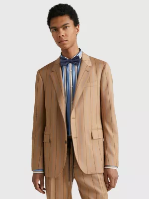 Blazer com listras largas