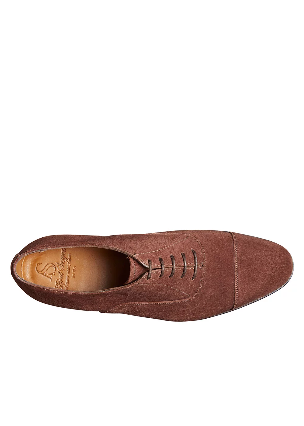 RICHELIEU ALFRED VEAU VELOURS MARRON