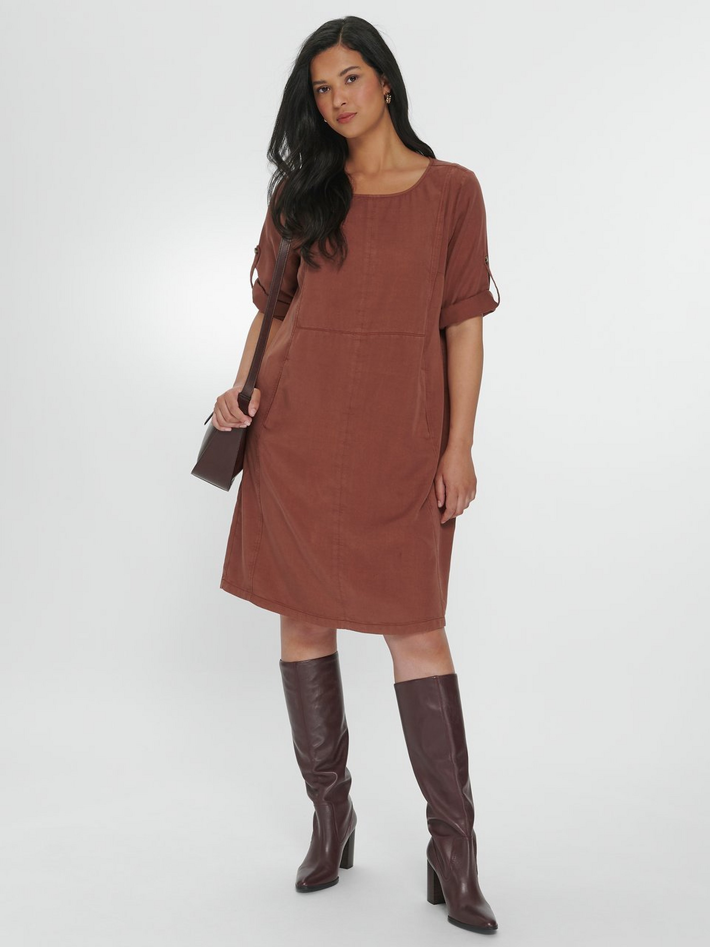 Kleid mit 3/4-Arm