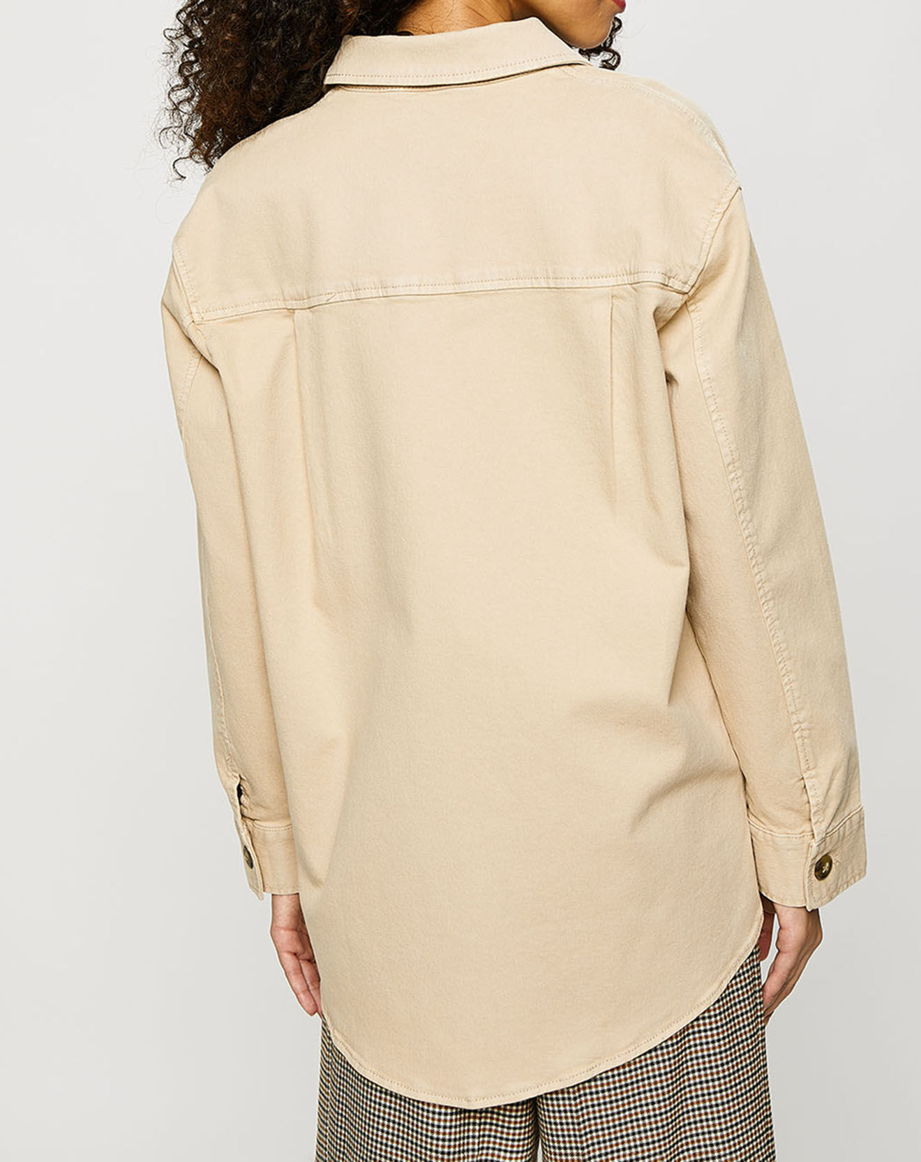 Esprit Surchemise en Coton bio collection EDC by Esprit écrue