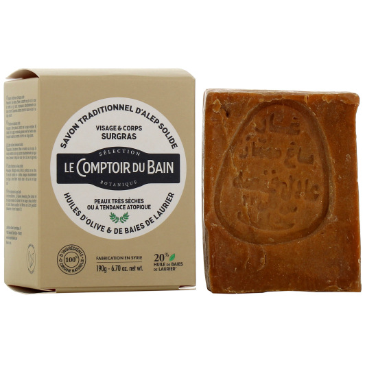 Le Comptoir du Bain Savon Traditionnel d'Alep Solide