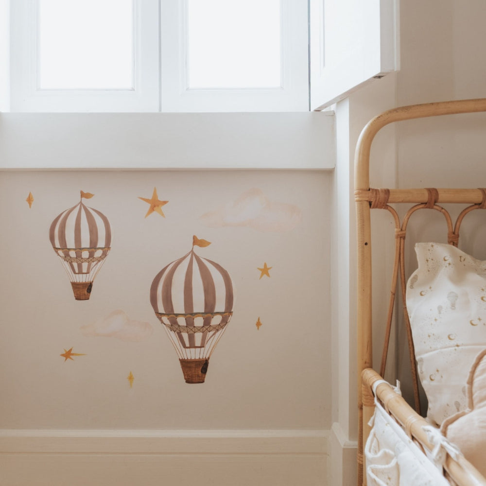 Køb That's Mine Brown Wallsticker Dreamy Balloons