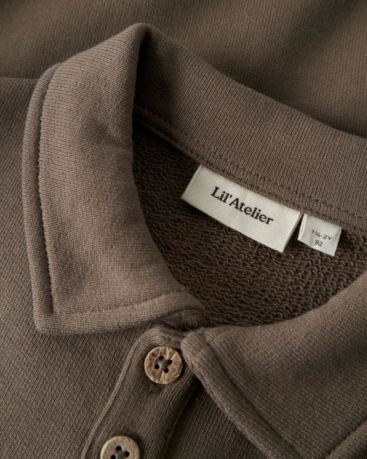 Genser M/ Polokrage Barn – Øko Jersey | NMMJOBO LIO LS LOOSE SWEAT LIL