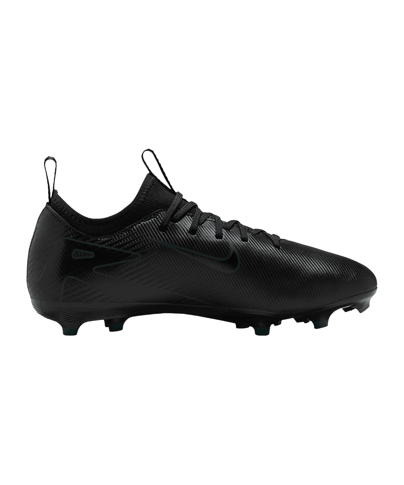 Nike Jr Air Zoom Mercurial Vapor XVI Academy FG/MG Shadow Kids Schwarz F002