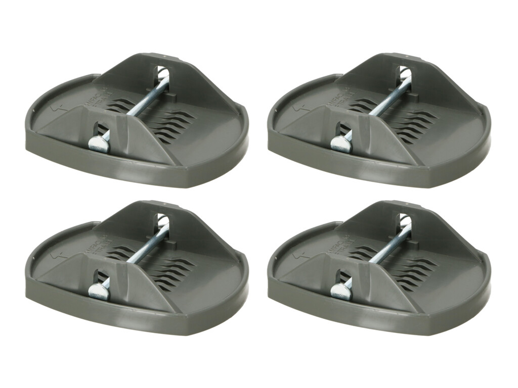 Travellife robuust set van 4 stabilisatievoeten