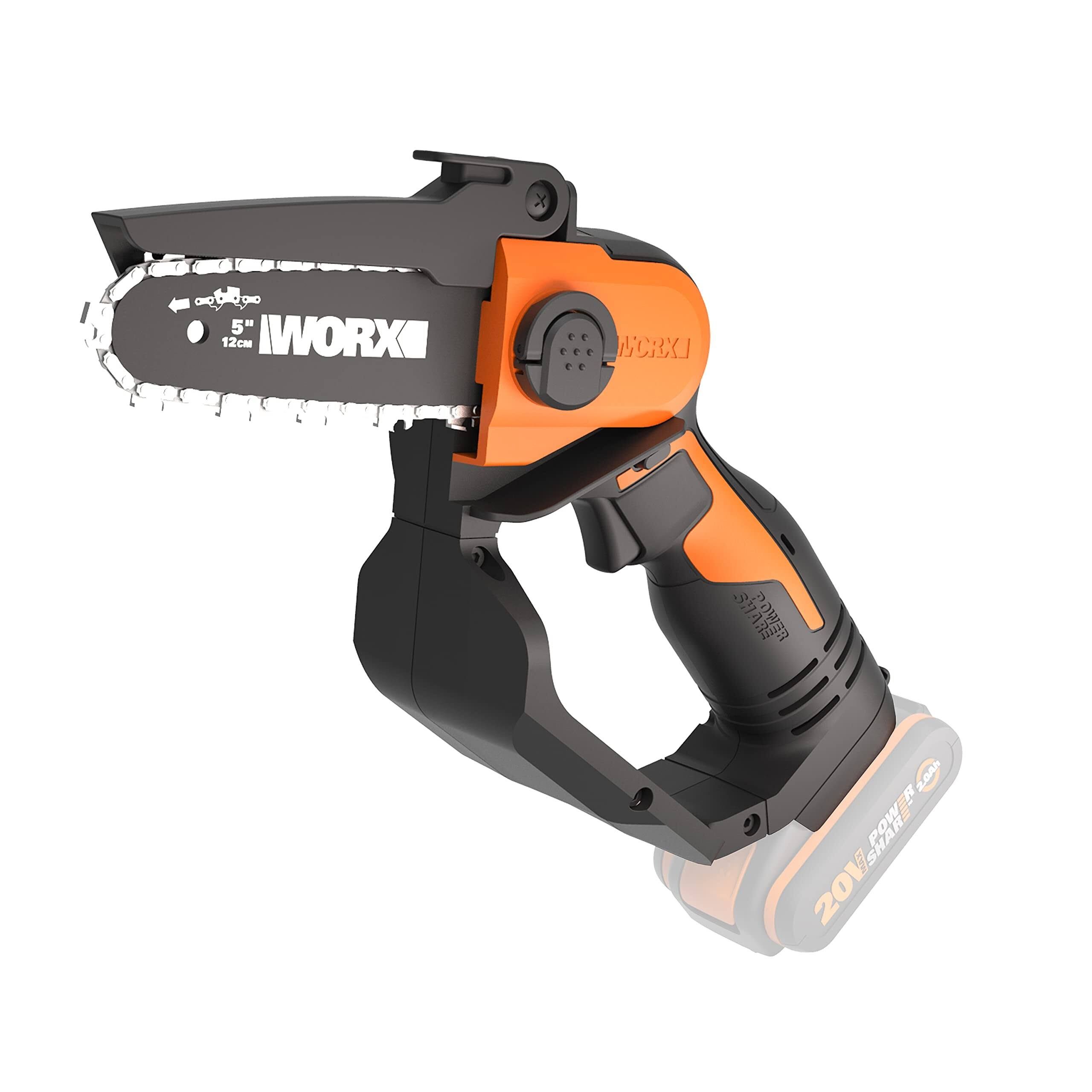 Worx WG324E.9 Akku-Kettensäge Einhand Astsäge 20V