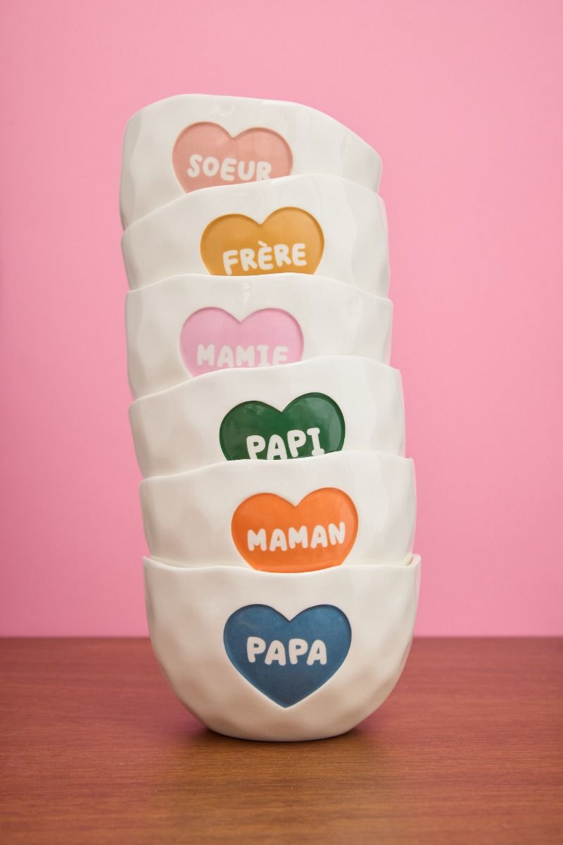 Bol Papa en céramique Atelier jasmin