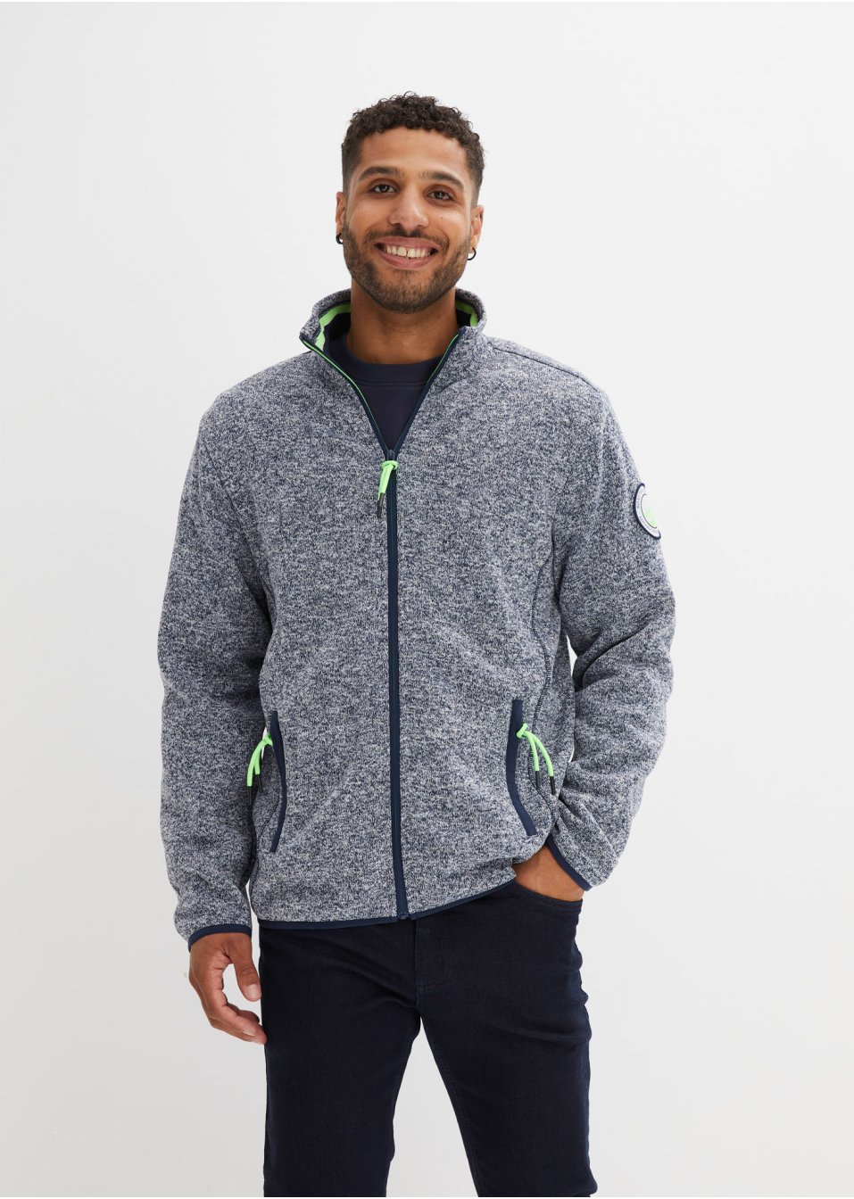 Veste en maille polaire