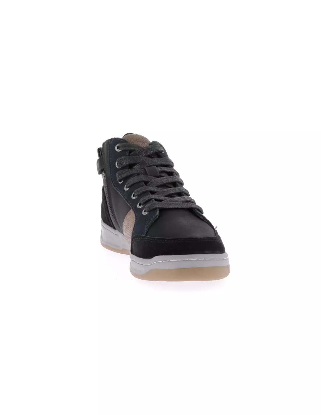 KICKERS KICKOSTA - Baskets Noirbleumarron
