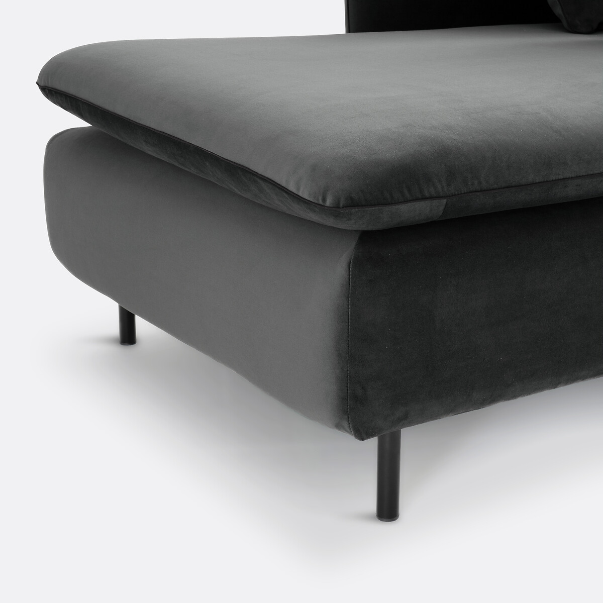 LA REDOUTE INTERIORS<br>Poltrona conversível em veludo D158 cm, Ivete
