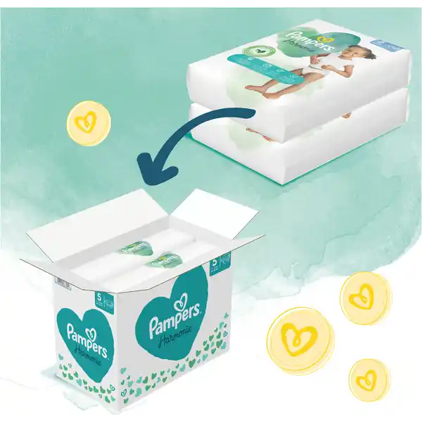 Harmonie Windeln Gr. 5 (11+) kg Monatsbox