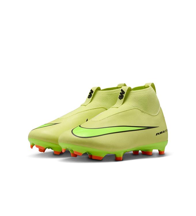 Nike JR ZOOM SUPERFLY 10 ACAD FGMG FQ804-300 LIMELIGHT-VOLT-HYPER-CRIMSON