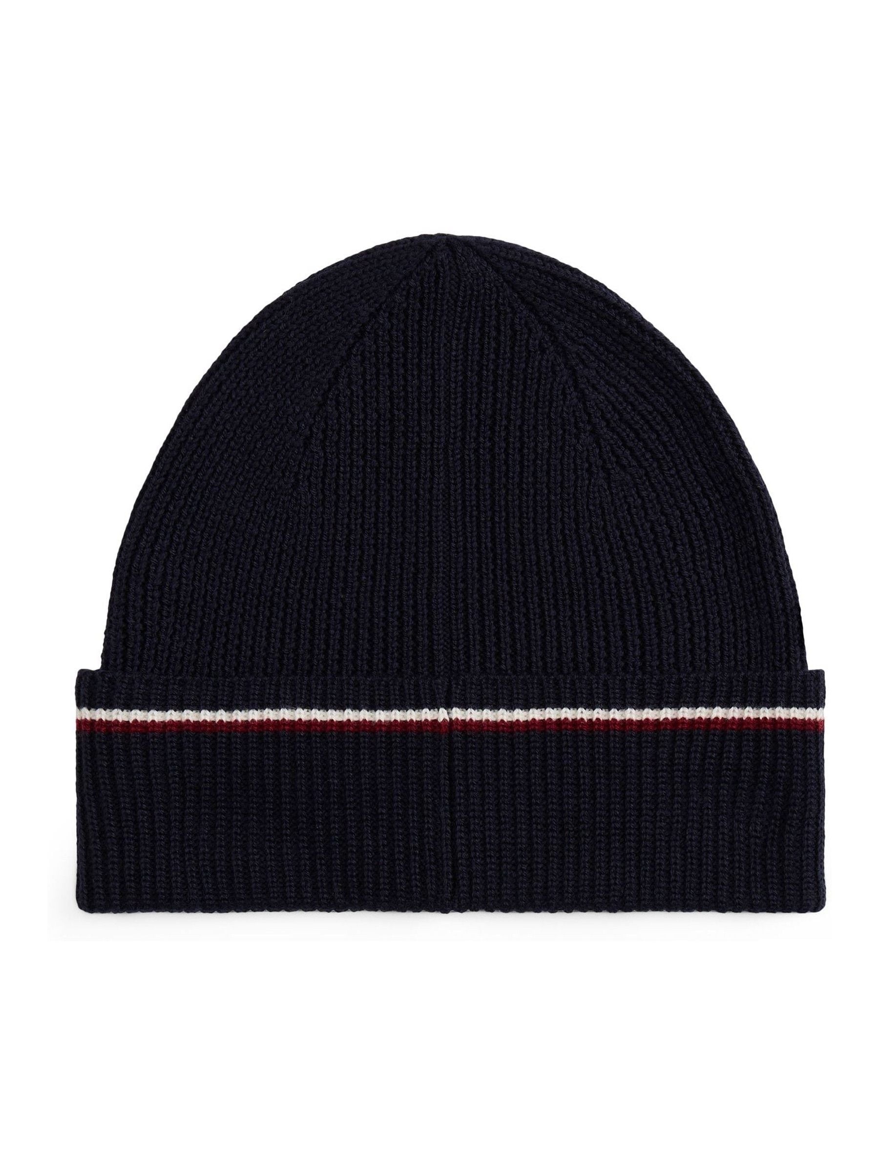 Tommy Hilfiger Signature Tape Wool Blend Beanie