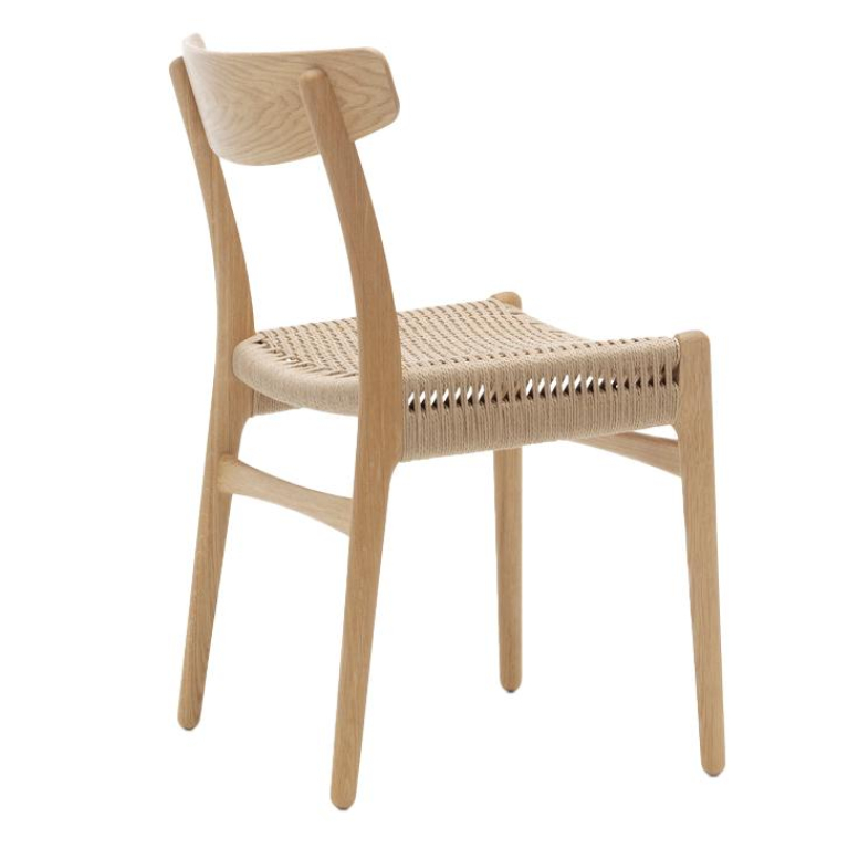 Carl Hansen & Son CH23 stoel Oak Oil/Natural paper cord