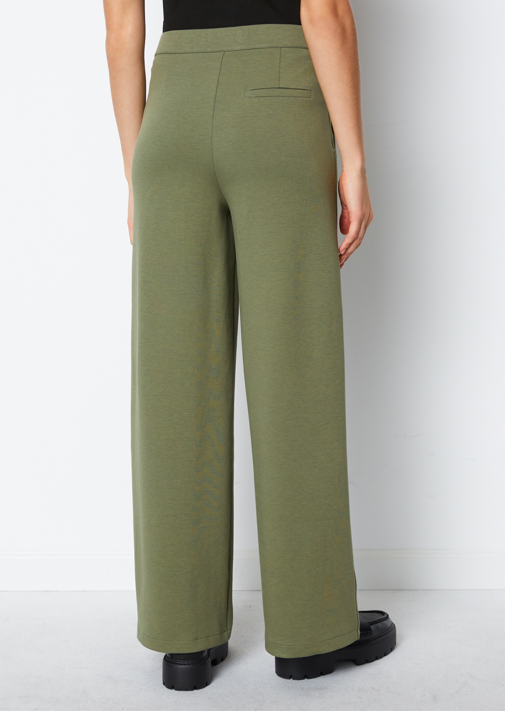 Jerseyhose flaredaus Interlock-Qualität