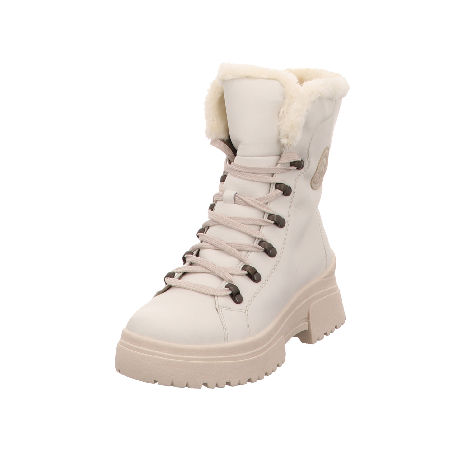 Rieker Stiefel weiss/weiss kombi