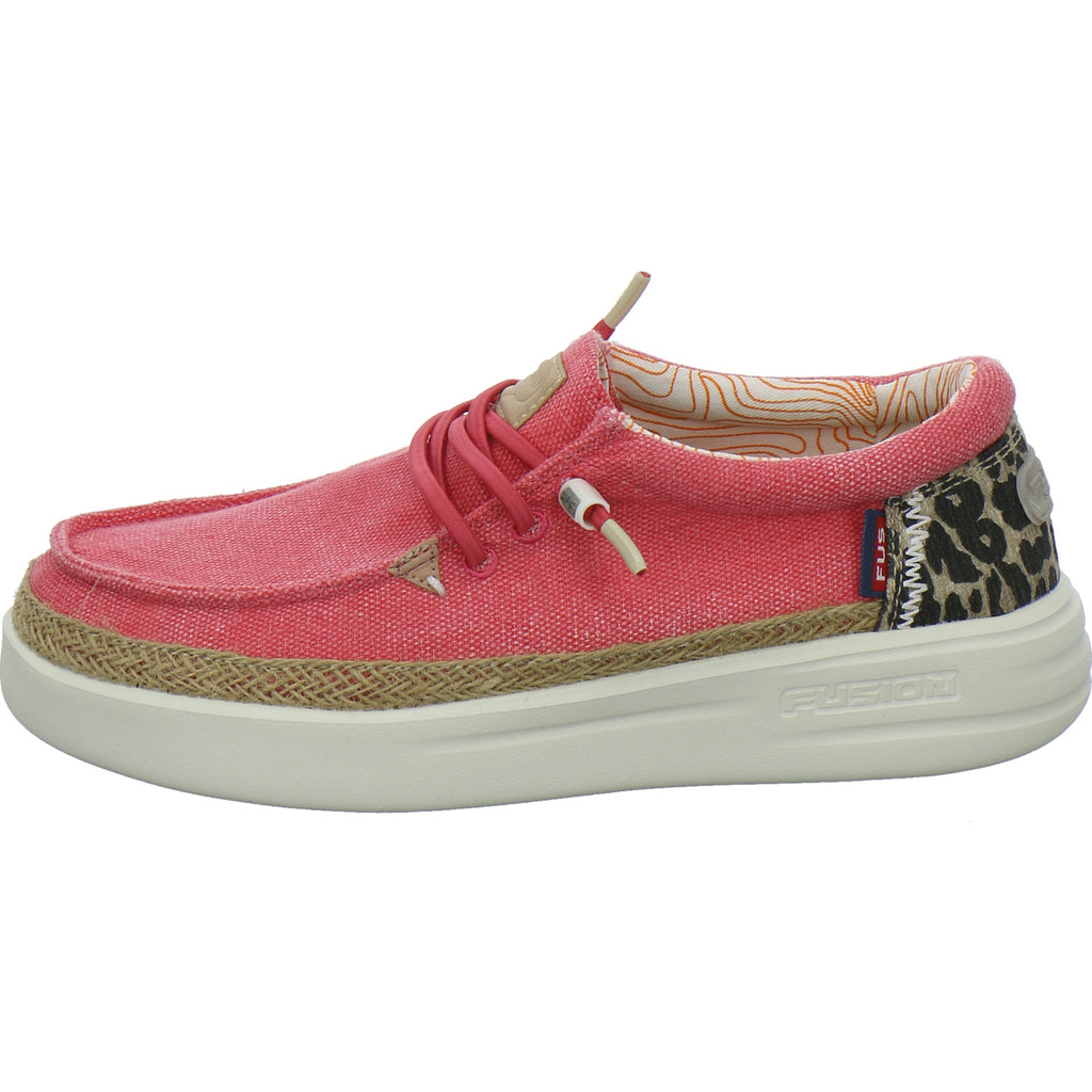 Fusion Sneaker Damen Rot