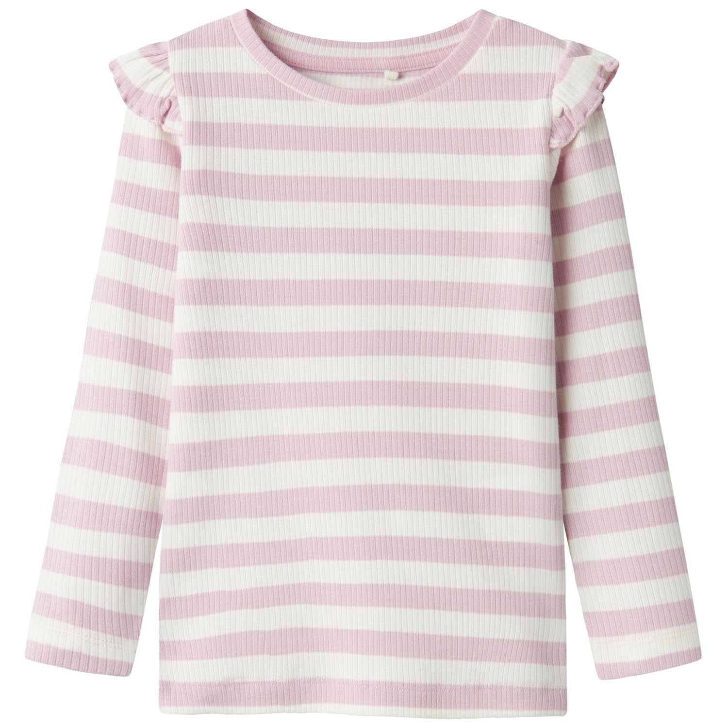 Name it peuter shirt lange mouwen strepen roze
