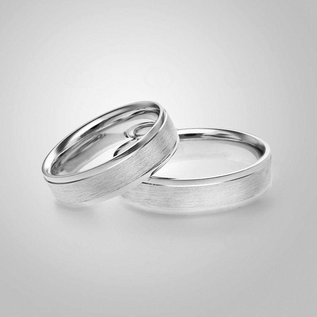 Paarringe 925 Silber Bologna
