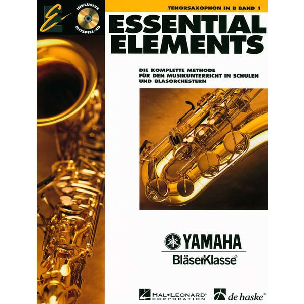 De Haske Verlag Bläserklasse Tenorsaxophon 1