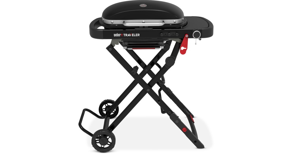 WeberTraveler Compact gasbarbecue  (Zwart)