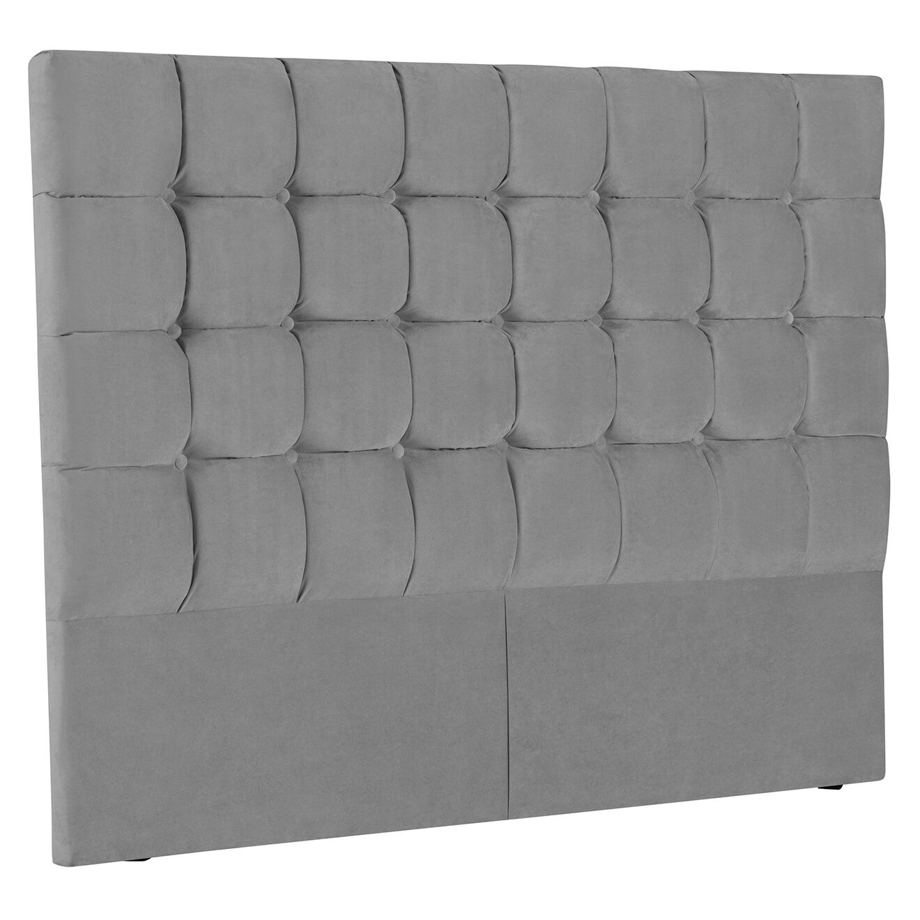 Kooko Home Tête de lit Ré gris clair - 160x120 cm