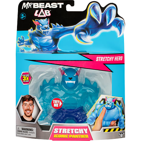 MrBeast Lab Stretch Hero figurer – flere varianter – assorteret