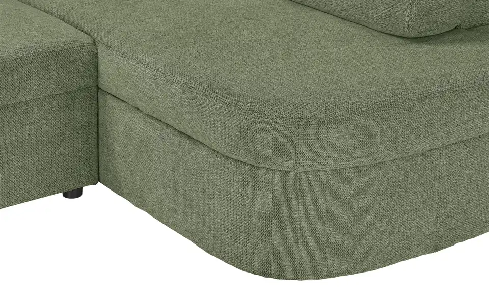 Ecksofa Grün rechts