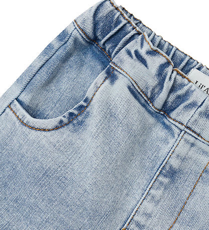 Lil Atelier Jeans - Noos - NbmBen TapeRød - Light Blue Denim
