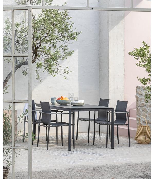 Dehner Diningtisch Lille, ca. B180/H75/T90 cm