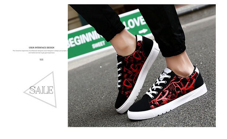 Tanzanite - Bedrukte sneakers