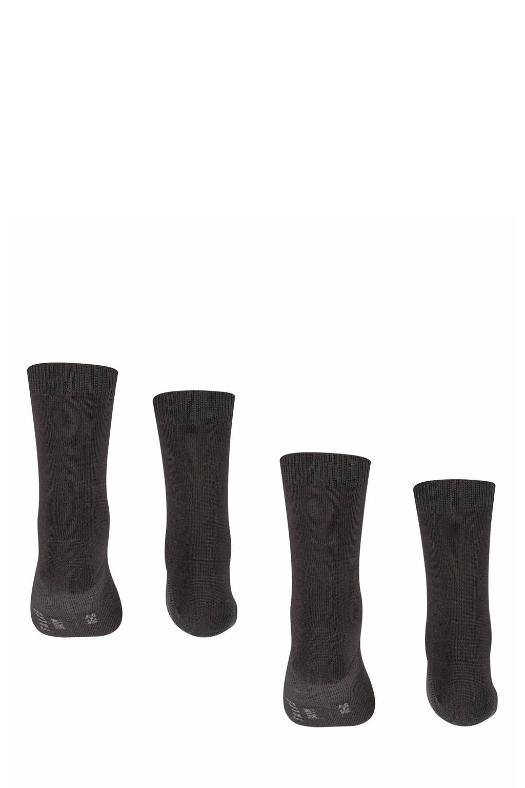 FALKE Happy sokken - set van 2 zwart
