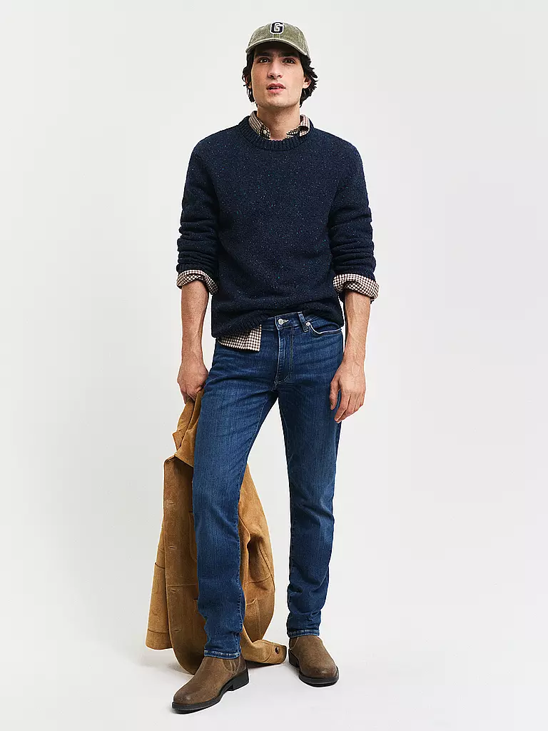 GANT Pullover  dunkelblau