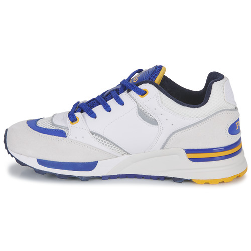 Polo Ralph Lauren - TRACKSTR 200-SNEAKERS-LOW TOP LACE Blanco / Azul / Amarillo