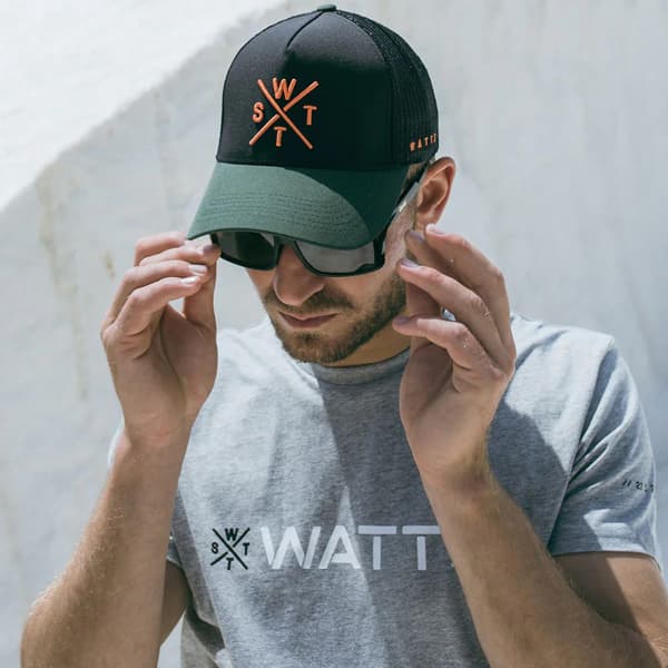 Casquette WATTS TRUCKER CAP TRIBE GREEN/MUSTARD