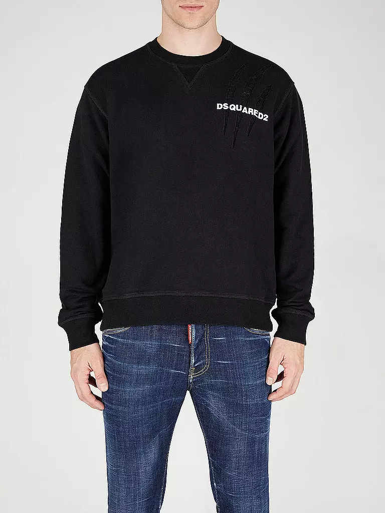 DSQUARED2 Sweater COOL FIT schwarz
