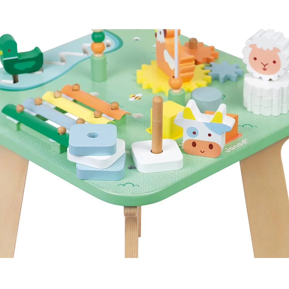 TABLE D'ACTIVITÉS JOLIE PRAIRIE - EN BOIS