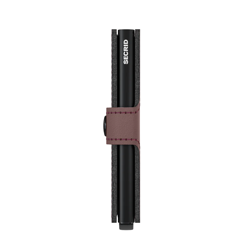 SECRID  Minipung matte med kortholder, 4-6 kort - Rosa
