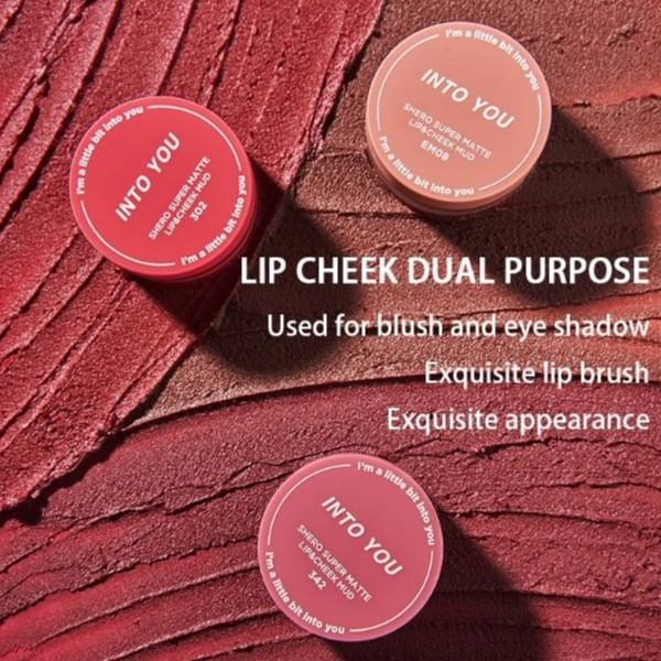 INTO YOU - Blik Lip & Cheek Mud - 3 kleuren